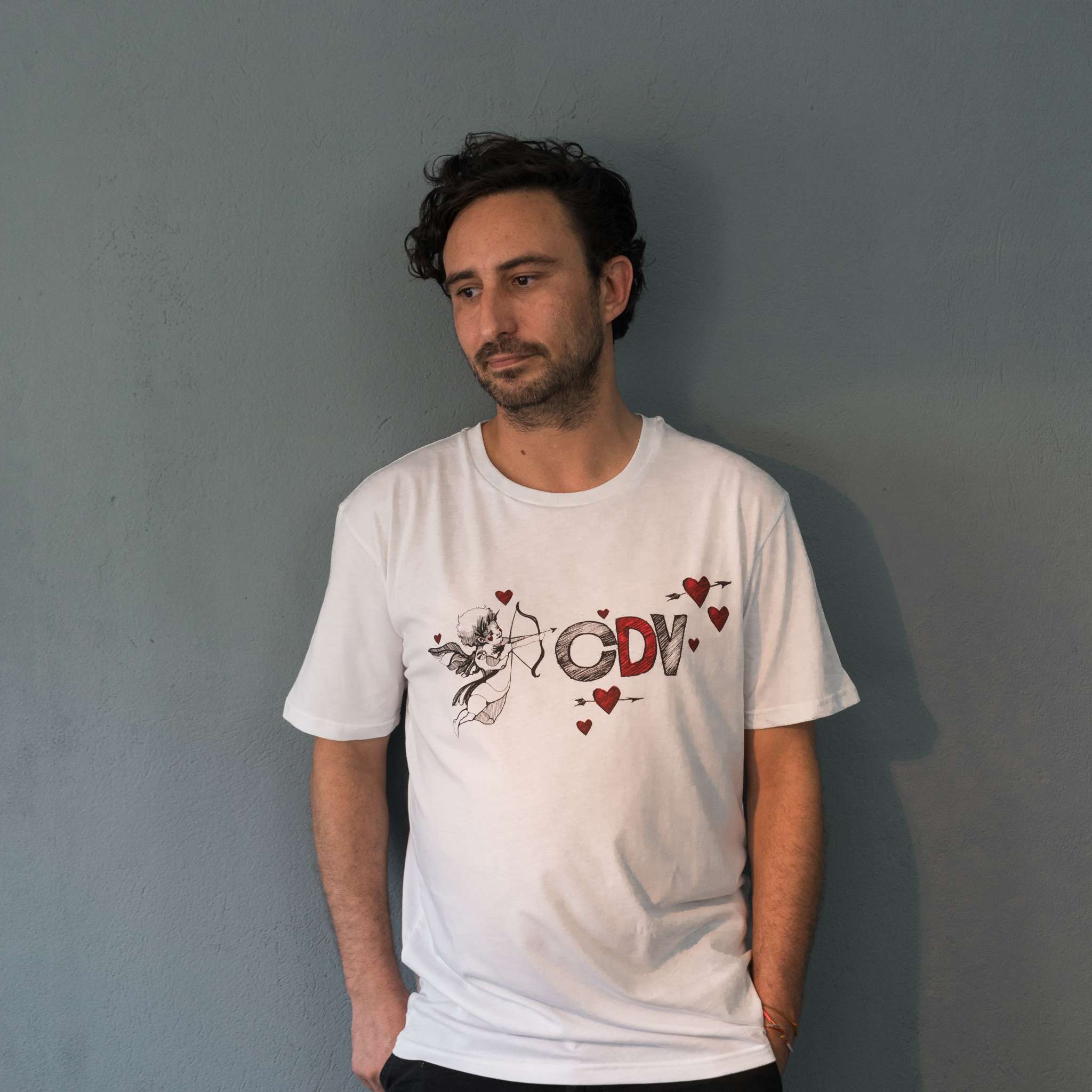 CDV Valentine White // Typo T-Shirt